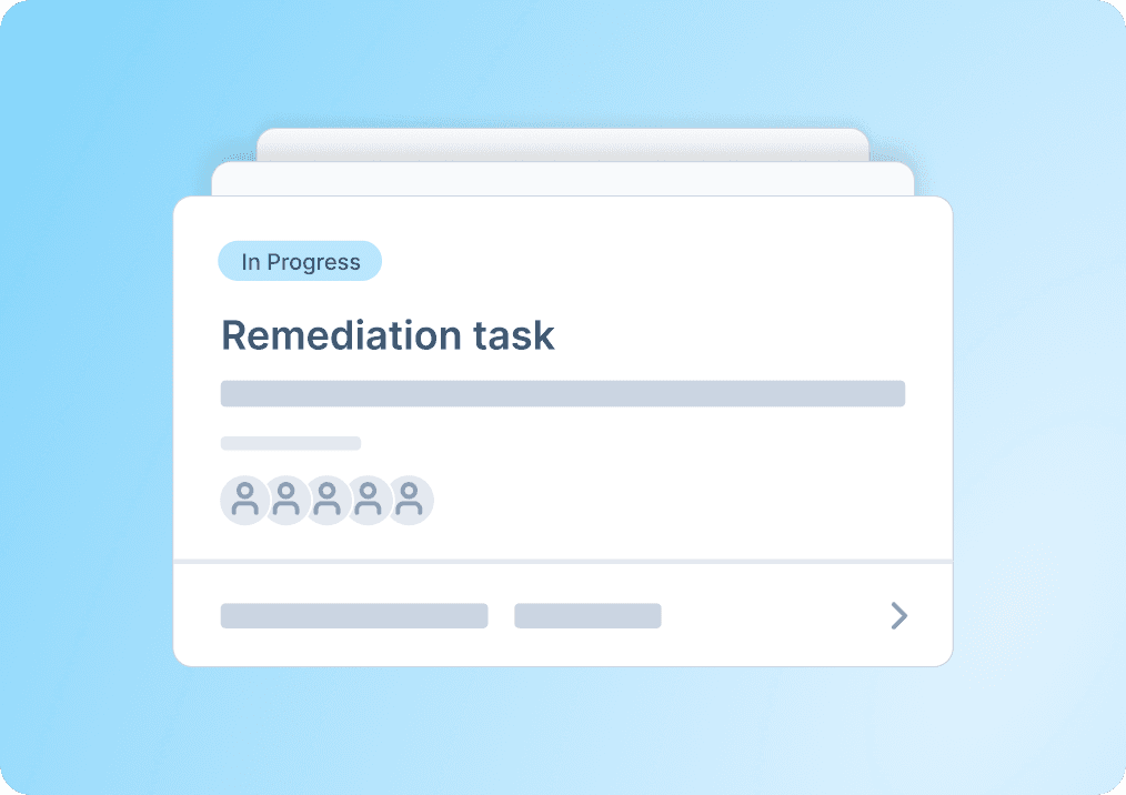 Remediation task management