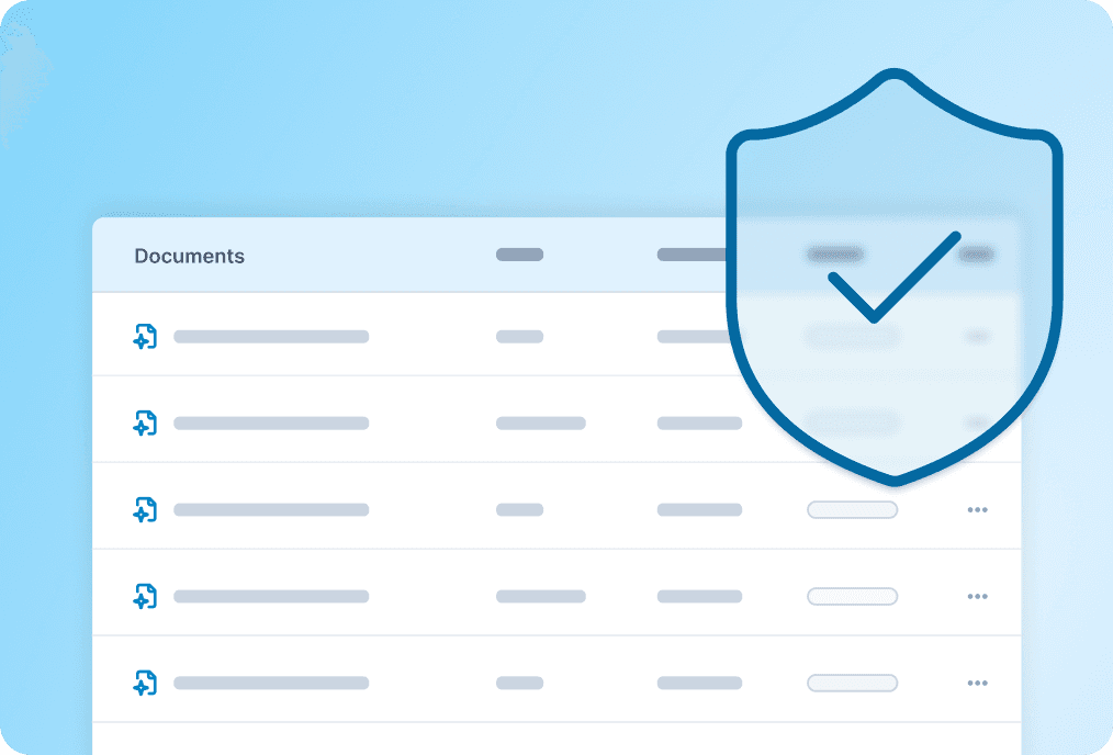Bank-level document security